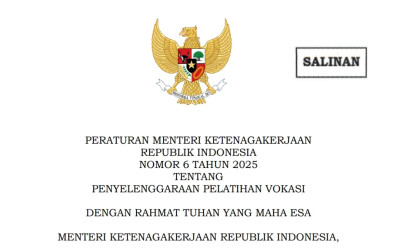 Resmi! Pelatihan Vokasi 2025 Wajib Ikuti Aturan Baru Ini!